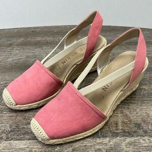 Anne Klein ABRIL Espadrille Wedges Size 7.5